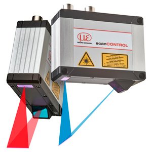scanCONTROL 30x0 Laserprofiiliskannerit
