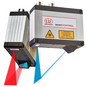 scanCONTROL 3D-laserskanneri 3D-anturit