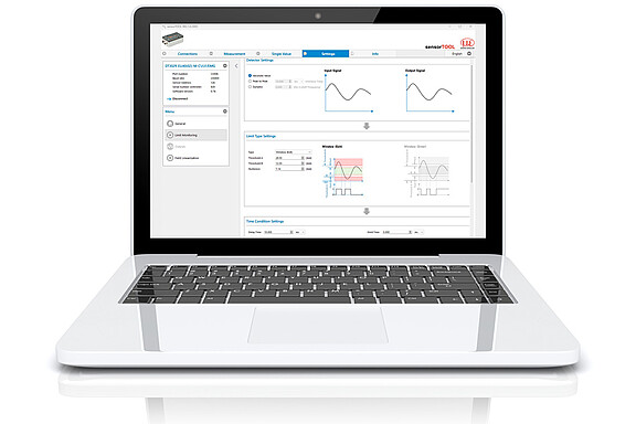 Helposti integroitava sensorTOOL-ohjelmisto