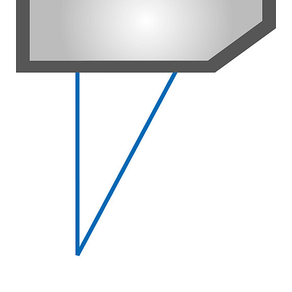 Siniset laseranturit sinisellä laservalolla