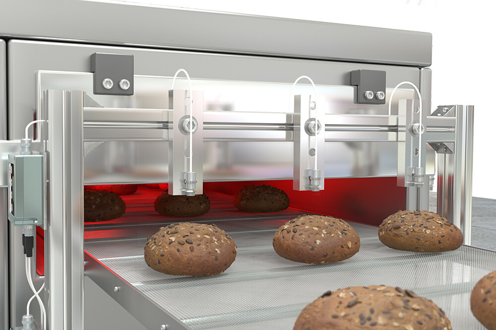 Leipomotuotteiden lämpötilan mittaaminen