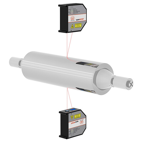 Mittaus kiiltävältä metallipinnalta